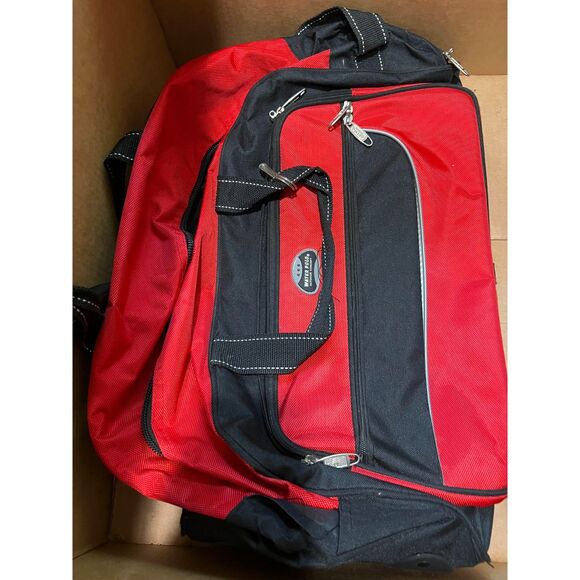 WATER POLO Versatile Large Soft Rolling Canvas Duffle Bag - Picture 1 of 6